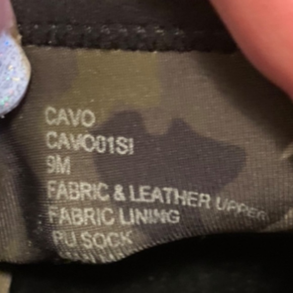 Steve Madden Cavo Neoprene Camo/Rainbow Sneaker - Picture 8 of 8